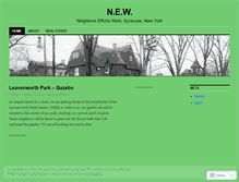 Tablet Screenshot of neighborseffortswest.wordpress.com