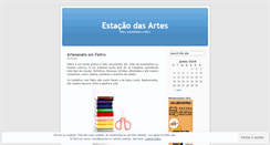 Desktop Screenshot of estacaodasartes.wordpress.com