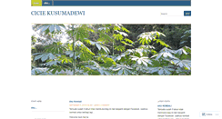 Desktop Screenshot of cicie.wordpress.com