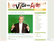 Tablet Screenshot of elblogdelavidaesarte.wordpress.com