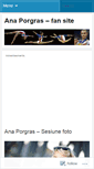 Mobile Screenshot of anaporgras.wordpress.com