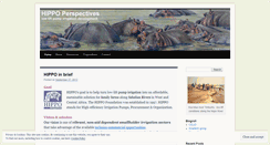 Desktop Screenshot of hippoperspectives.wordpress.com