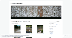Desktop Screenshot of mylondonrocks.wordpress.com