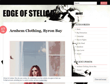 Tablet Screenshot of edgeofstellar.wordpress.com
