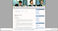 Desktop Screenshot of blinkme182.wordpress.com