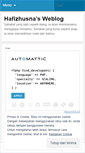 Mobile Screenshot of hafizhusna.wordpress.com