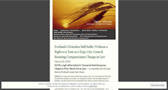 Desktop Screenshot of dignityadvocate.wordpress.com