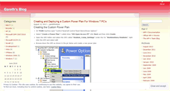 Desktop Screenshot of garethhwilson.wordpress.com