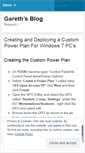 Mobile Screenshot of garethhwilson.wordpress.com