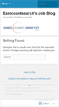 Mobile Screenshot of eastcoastsearch.wordpress.com