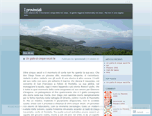 Tablet Screenshot of iprovinciali.wordpress.com