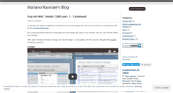Desktop Screenshot of mravinale.wordpress.com