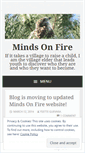 Mobile Screenshot of mindsafire.wordpress.com
