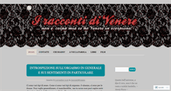 Desktop Screenshot of iraccontidivenere.wordpress.com