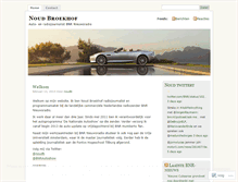 Tablet Screenshot of noudbroekhof.wordpress.com