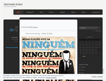 Tablet Screenshot of informellekultur.wordpress.com