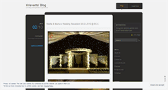 Desktop Screenshot of krievents.wordpress.com