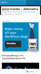 Mobile Screenshot of candiaalternativa.wordpress.com