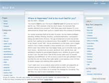 Tablet Screenshot of bluerat.wordpress.com