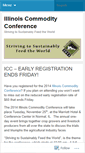 Mobile Screenshot of ilcommodityconf.wordpress.com