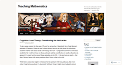 Desktop Screenshot of danpearcymaths.wordpress.com