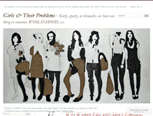 Tablet Screenshot of girlsandtheirproblems.wordpress.com