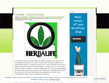 Tablet Screenshot of herbalifestafa.wordpress.com