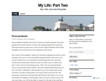 Tablet Screenshot of mylifeparttwo.wordpress.com