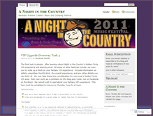 Tablet Screenshot of nightinthecountry.wordpress.com