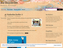 Tablet Screenshot of ikizbuyutmek.wordpress.com