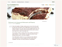 Tablet Screenshot of lacasereccia.wordpress.com