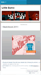 Mobile Screenshot of littlesumo.wordpress.com