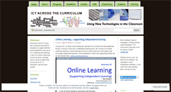 Desktop Screenshot of ictacrossthecurriculum.wordpress.com