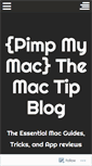 Mobile Screenshot of pimpmymac.wordpress.com