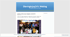 Desktop Screenshot of dievirginjvp24.wordpress.com