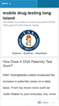 Mobile Screenshot of mobiledrugtestinglongisland.wordpress.com