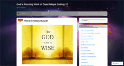 Desktop Screenshot of anakbintangdatekg10.wordpress.com