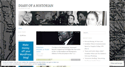 Desktop Screenshot of diaryofahistorian.wordpress.com