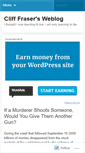 Mobile Screenshot of clifffraser.wordpress.com