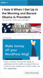 Mobile Screenshot of ihateitwhenigetupinthemorningand.wordpress.com