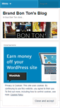 Mobile Screenshot of brandbonton.wordpress.com