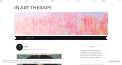 Desktop Screenshot of inarttherapy.wordpress.com