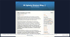 Desktop Screenshot of mishalom.wordpress.com