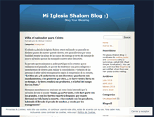 Tablet Screenshot of mishalom.wordpress.com