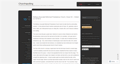 Desktop Screenshot of churchspotting.wordpress.com