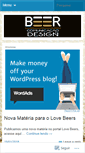 Mobile Screenshot of bierdesign.wordpress.com