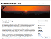 Tablet Screenshot of guanodemurcielago.wordpress.com