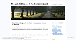Desktop Screenshot of mesquiteschoolsexposed.wordpress.com