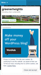 Mobile Screenshot of greenerheights.wordpress.com