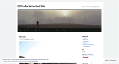 Desktop Screenshot of ellisdocumentedlife.wordpress.com